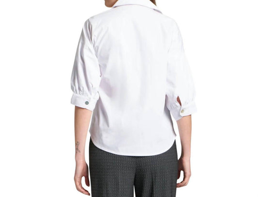Blouson Sleeve Shirt