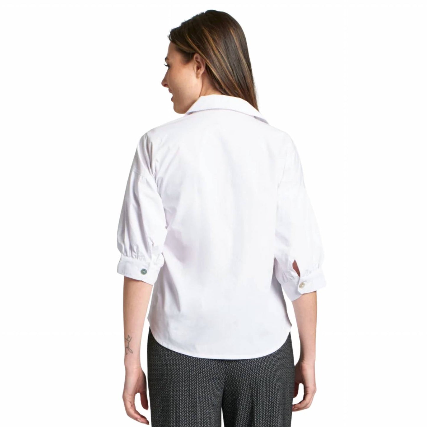 Blouson Sleeve Shirt