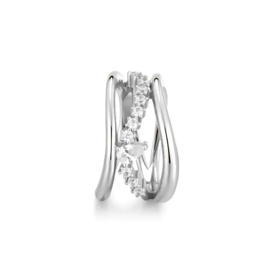 Ania Haie - Women's Sparkle Teardrop Ring - Rack Hunt