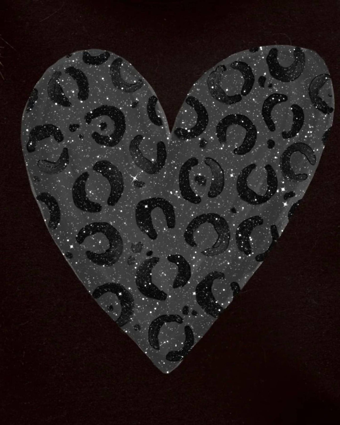 Leopard Print Valentine's Day Sweatshirt