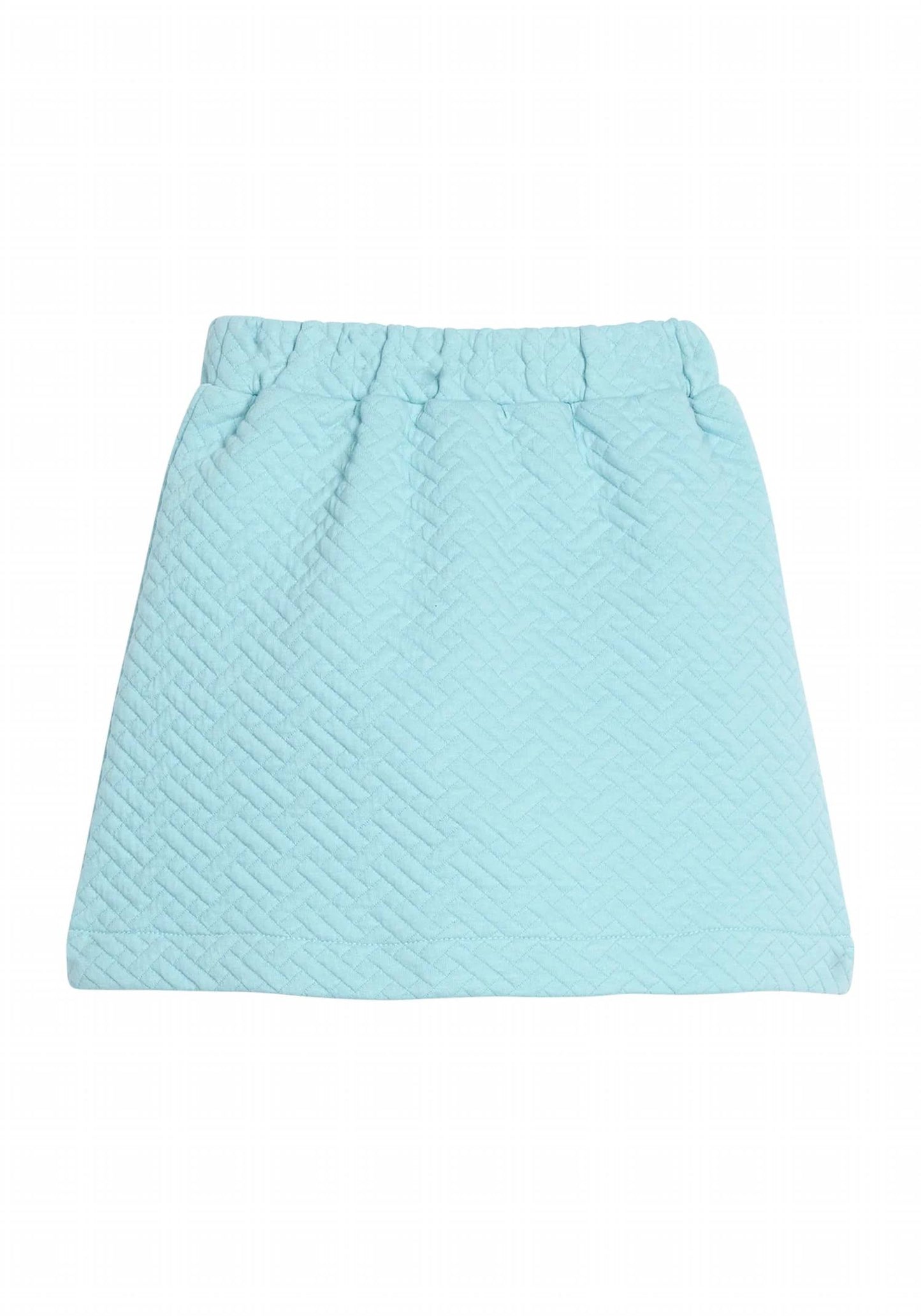 Girls Quilted Trellis Mini Skirt