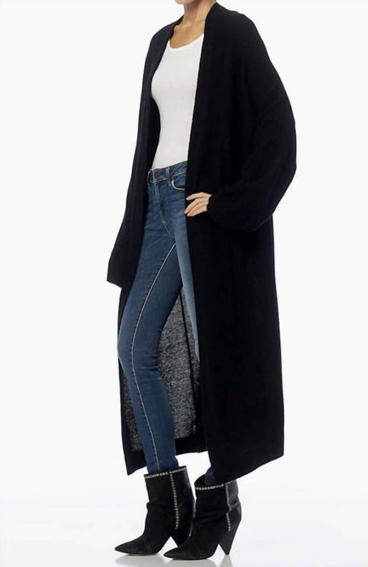Jelena Maxi-Length Cashmere Cardigan