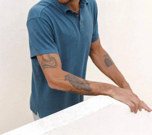 Knit Short Sleeve Polo