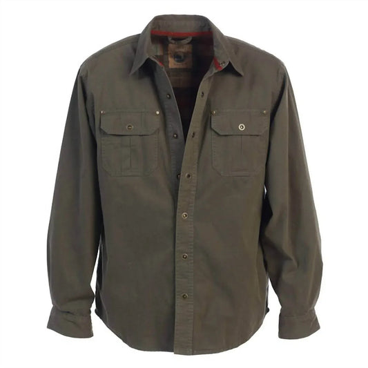 Magen Kids - Twill Shirt Jacket With Flannel Lining - Rack Hunt