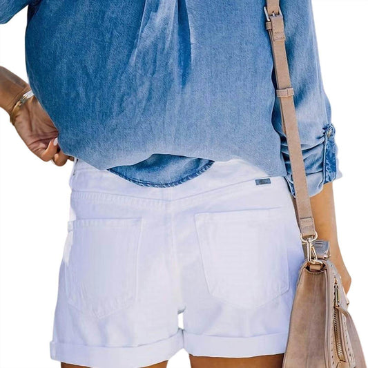 CHICZONE - Distressed Denim Short - Rack Hunt -