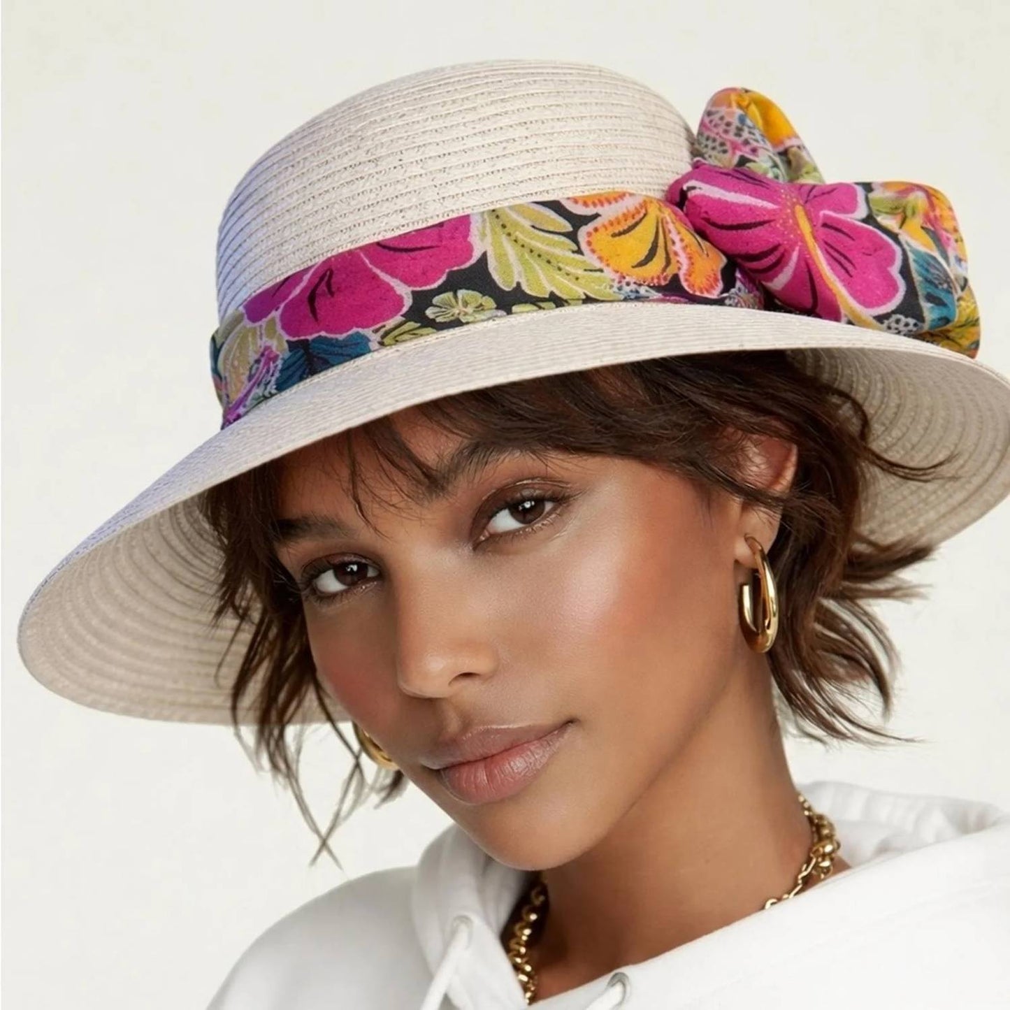 Women's Elegant Wide Brim Sun Hat