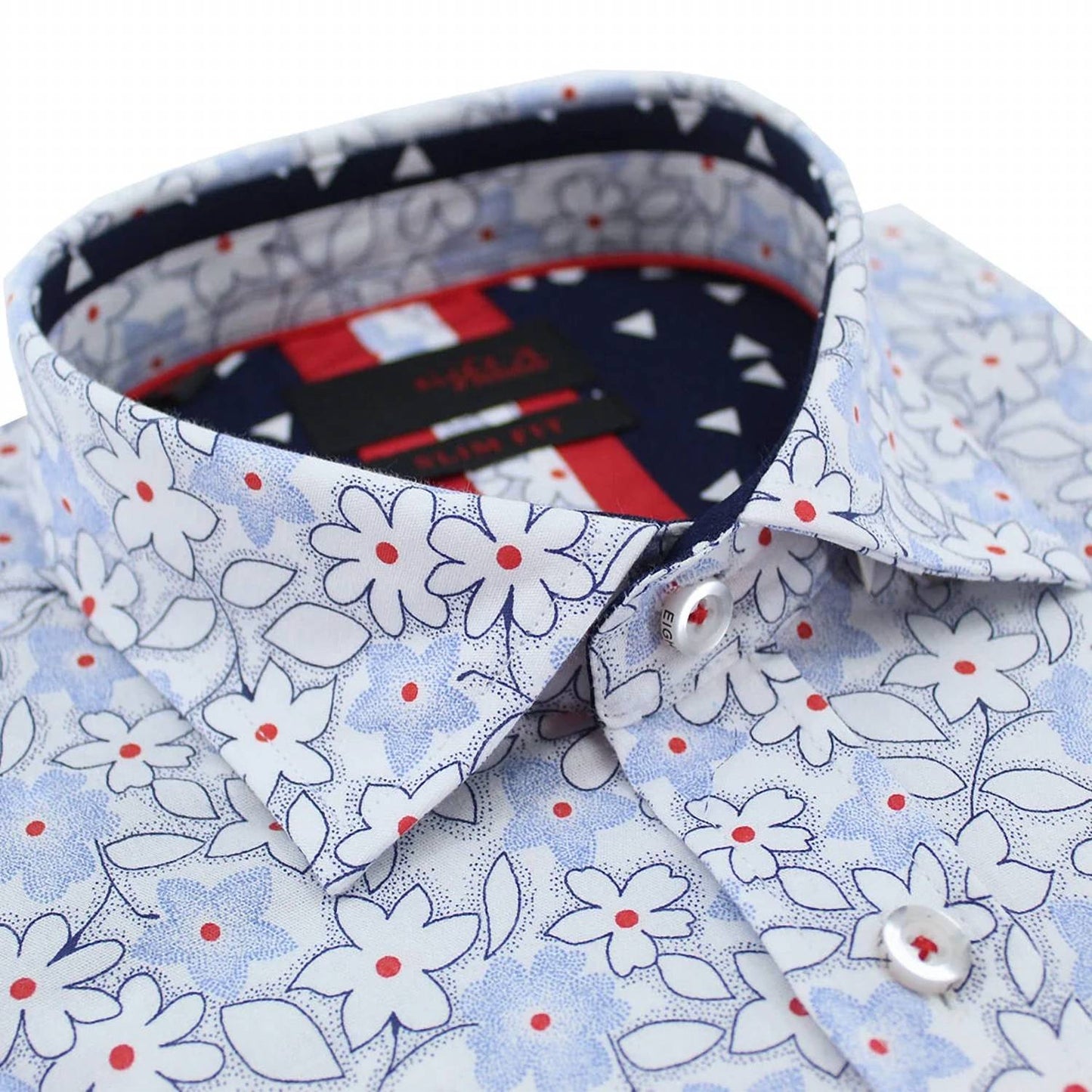 Geranium Flower Short Sleeve Shirt