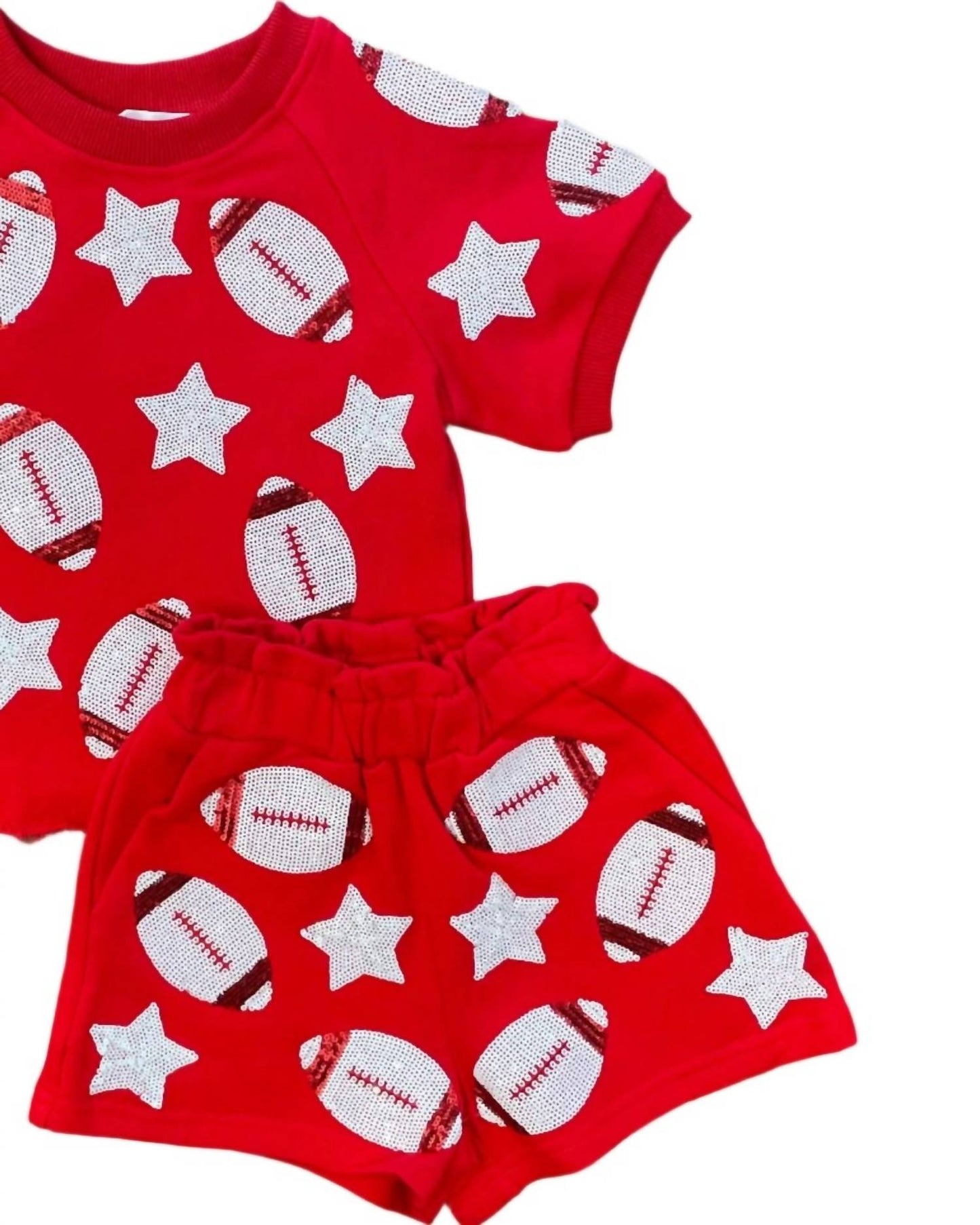 Girls Football Short Set