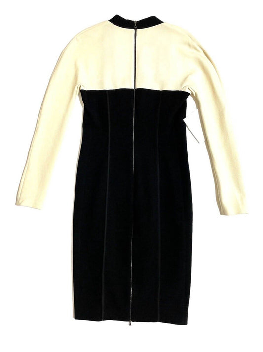 Narciso Rodriguez - Pencil Bodycon Wool Silk Midi Dress - Rack Hunt -
