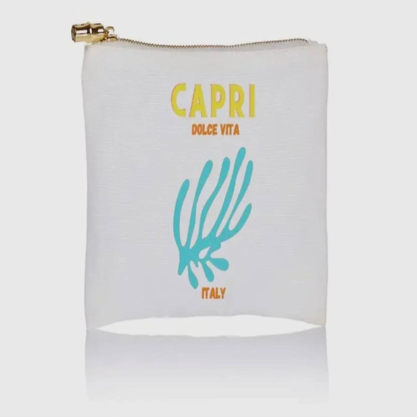 Amalfi by Rangoni - Women's Capri Dolce Vita Cosmetic Bag - Rack Hunt