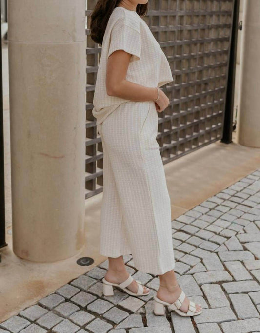 Sunland 17 - Willow Woven Cropped Pants - Rack Hunt -