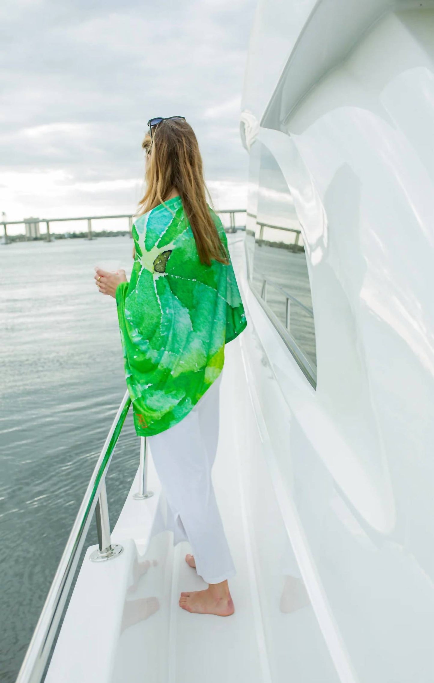 Leafy Party Poncho