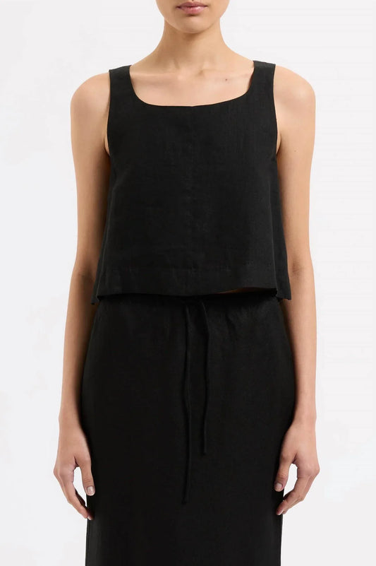 Nude Lucy - Thilda Linen Top - Rack Hunt