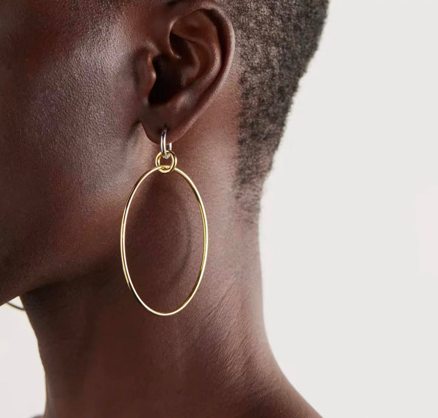 Women's Triple Hoop Earrings
