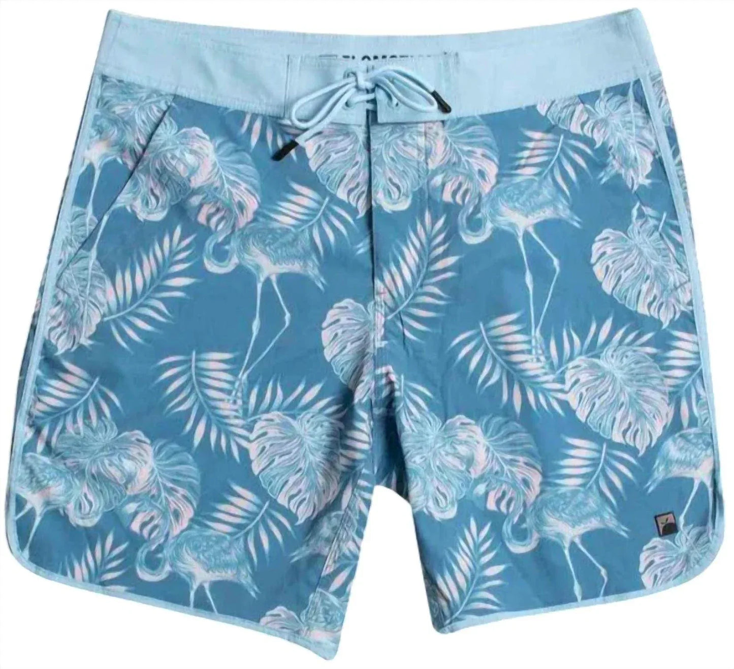 Flomotion - Men's Flamingo Paradise Scallop Boardshorts - Rack Hunt