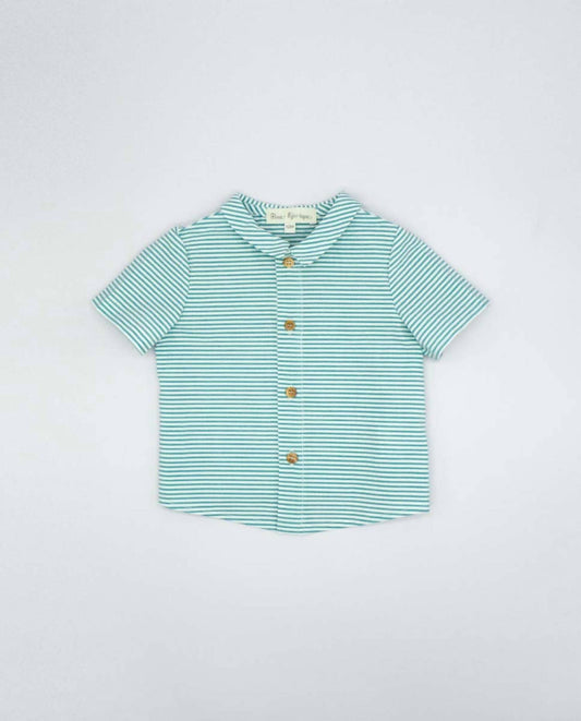 Boy's Striped Baby Shorts Set