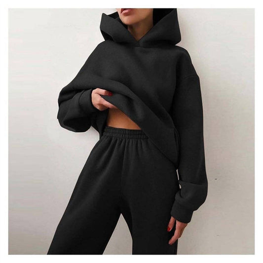 Women's Hoodie And Jogger Lounge Set