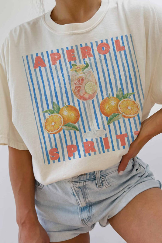 Aperol Spritz Oversized Graphic Tee