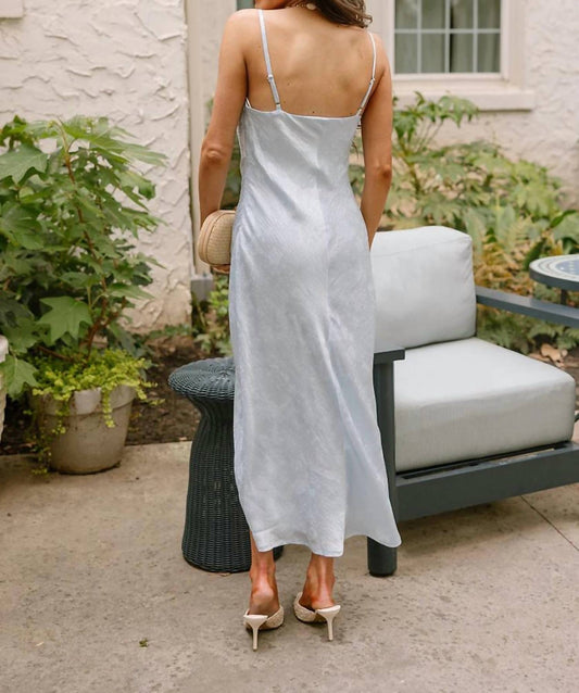 Renee Floral Satin Midi Dress