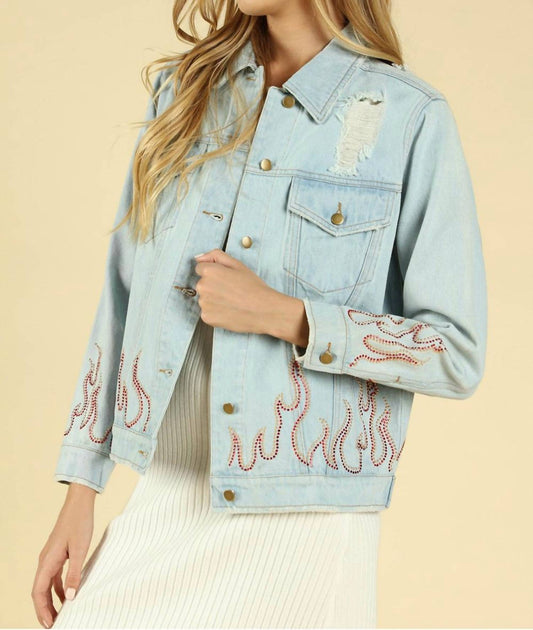 Some Like it Hot Distressed Jacket