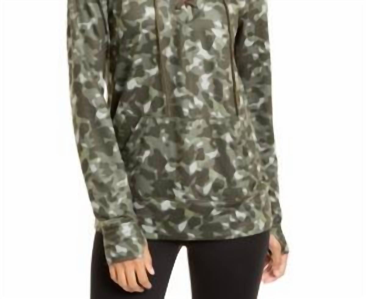 Women’s Camo Lace-Up Hoodie