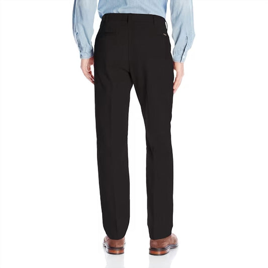 Men's Performance Stretch Straight Fit Flat Front Chino Pant
