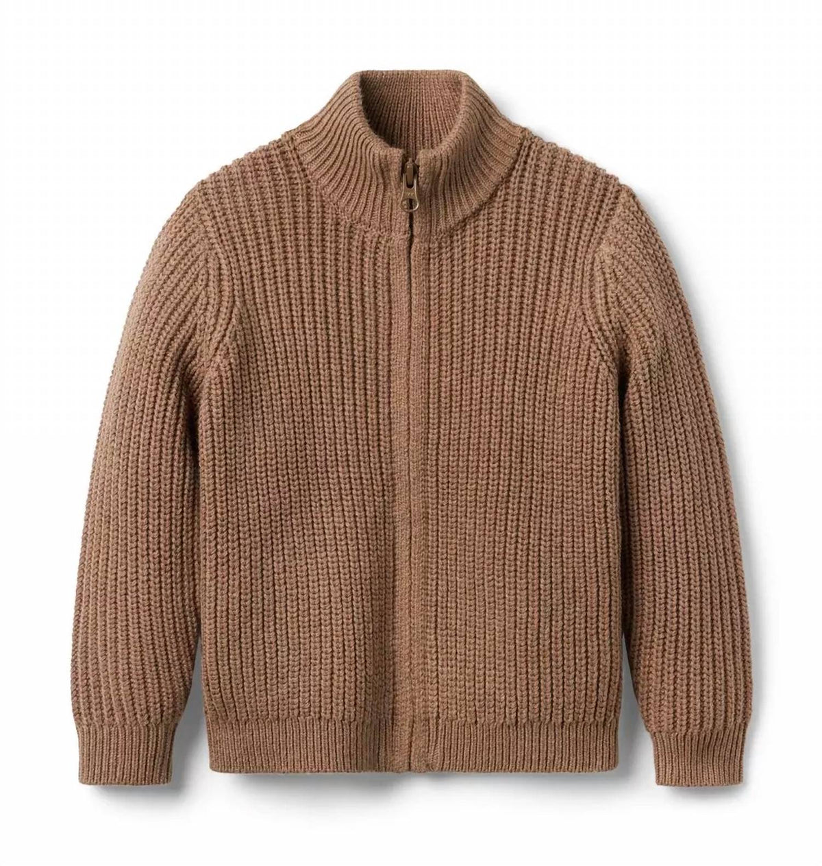 Kid's Ribbed Cotton Cardigan
