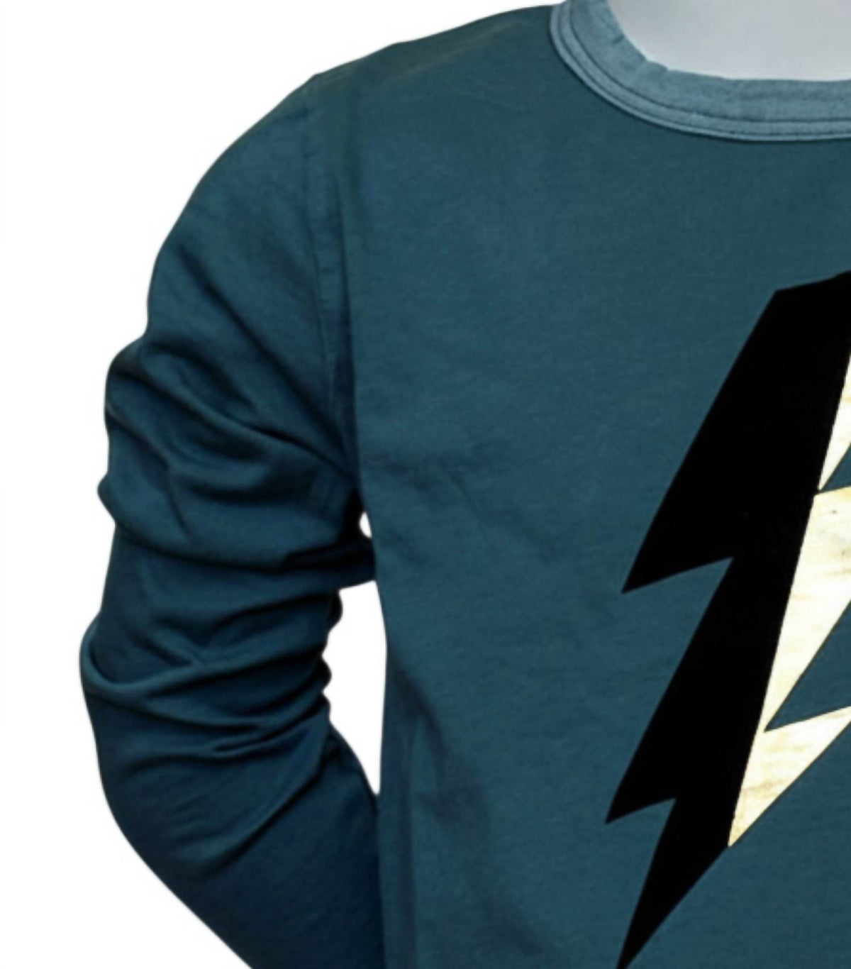 JOAHLOVE Kids Long Sleeve Bolt T-shirt in Green - view 2