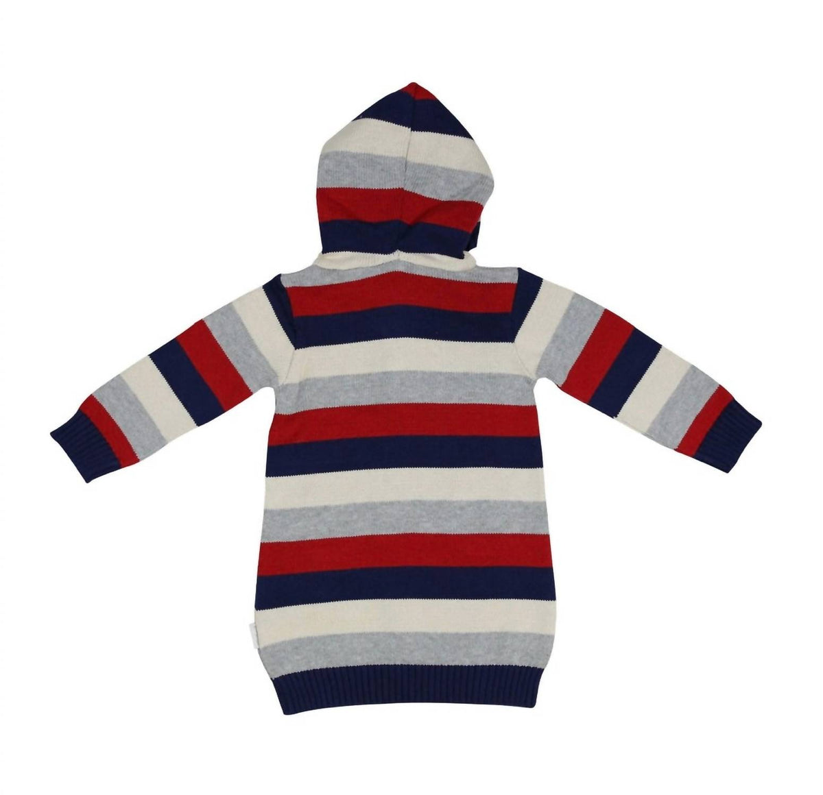 Girl's Stars Hooded Knit Sweater Dress