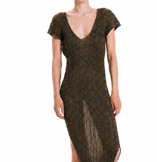 Shimmering Water Maxi Dress