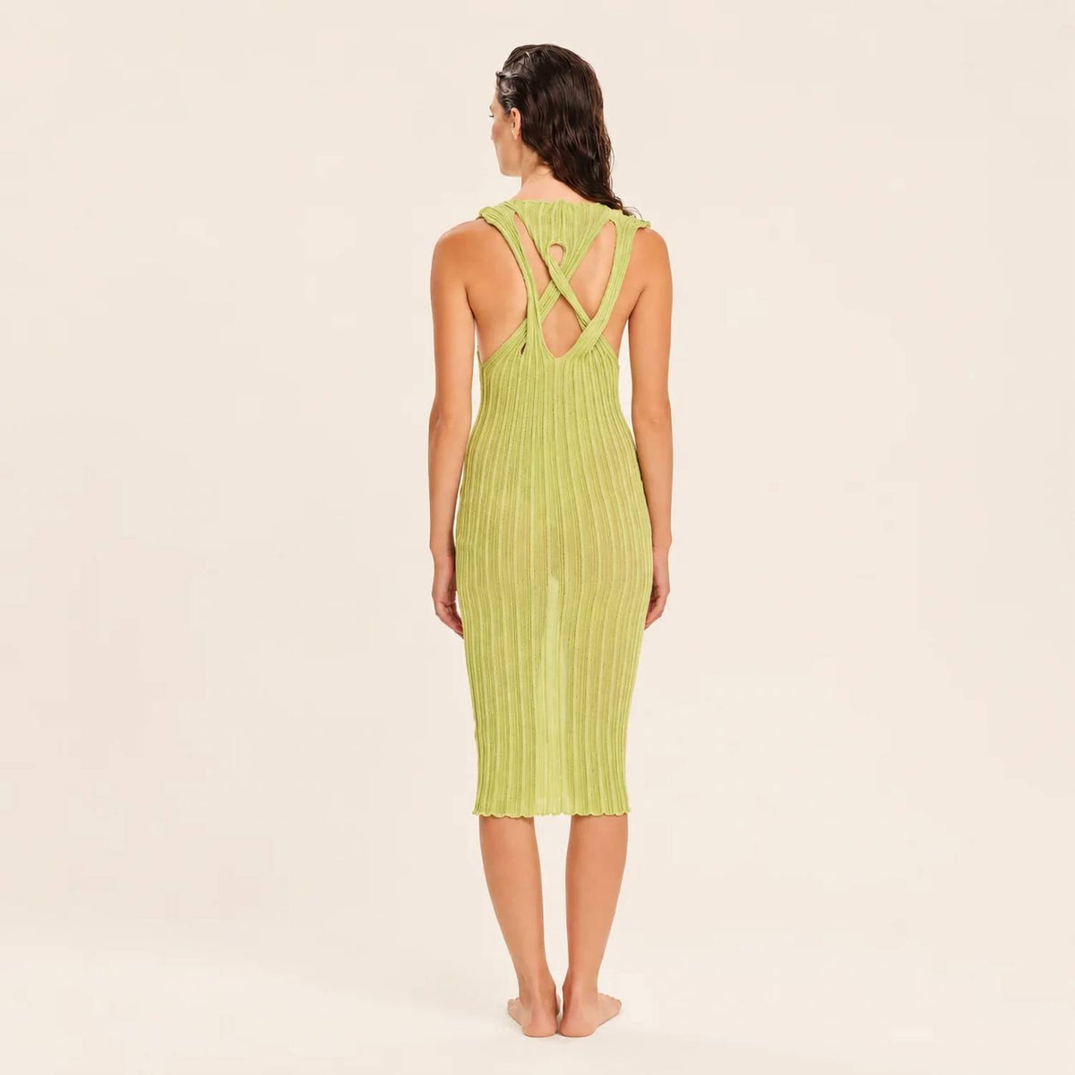 Sparkling Nights Knit Midi Dress