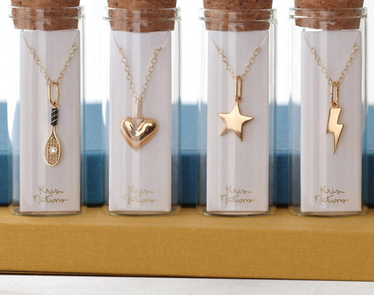Women's Lightning Bolt Charm Necklace