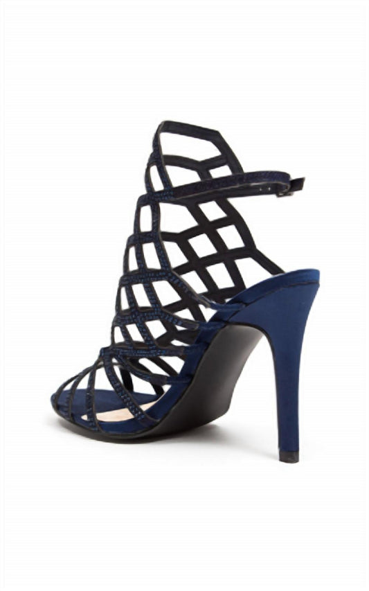 Women's Strappy sandal with diamond stones