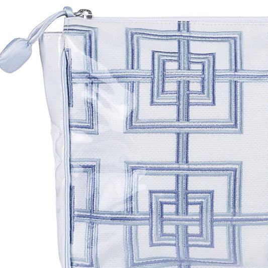 Women's Geometric Large Makeup Bag