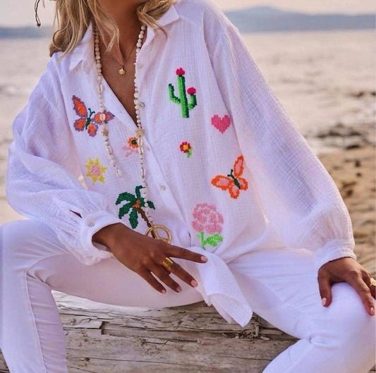 Italian Gauze Cotton Shirt