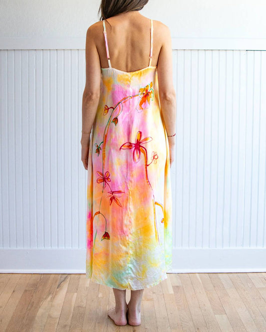 Silk Fanny Midi Dress