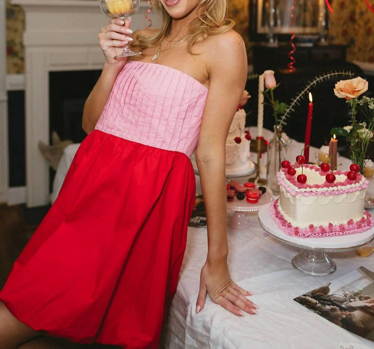 Valentina Bubble Mini Dress