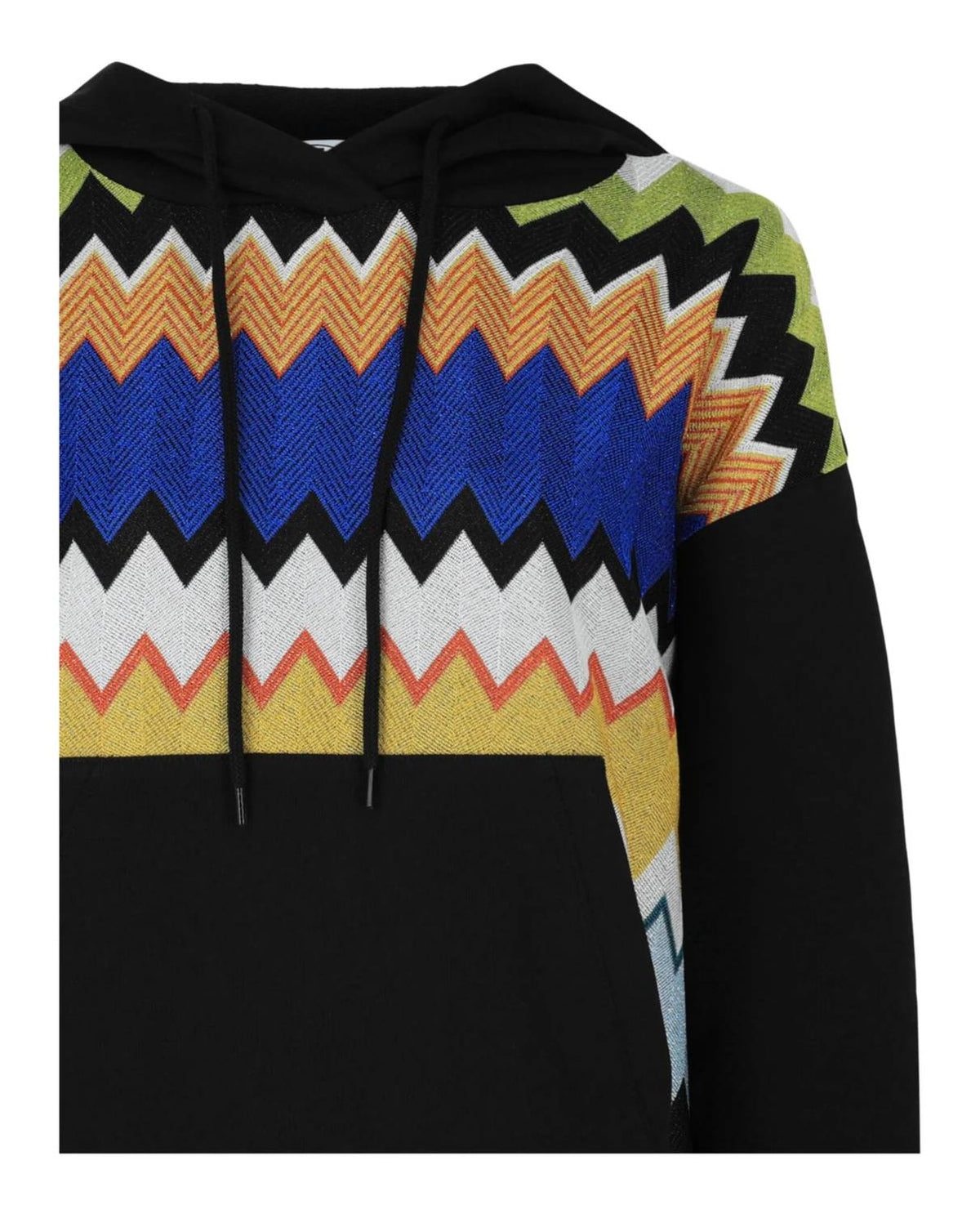 Women's Metallic Chevron Hoodie