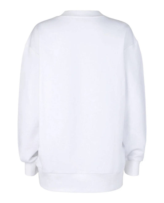 Women's Zigzag Graphic Cotton Sweatshirt