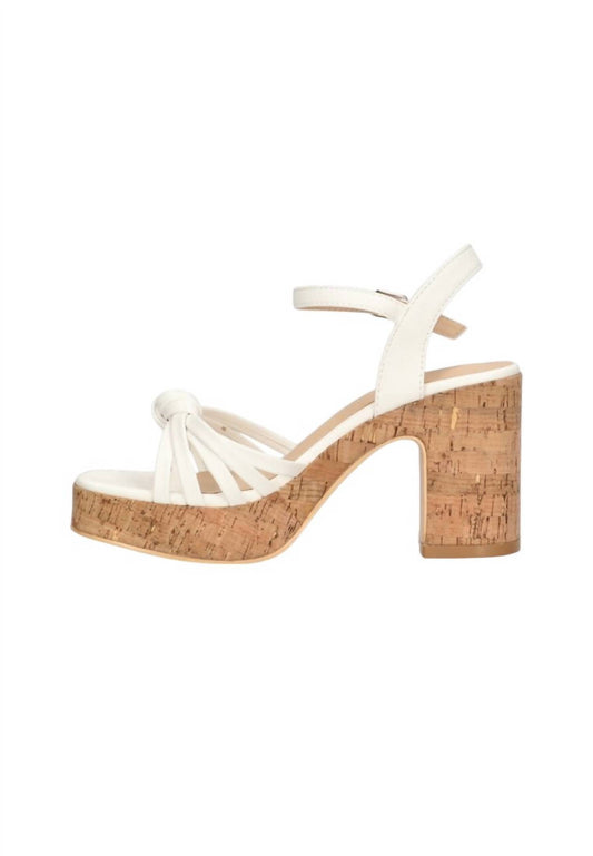 Women's Cork In It Platform Sandals