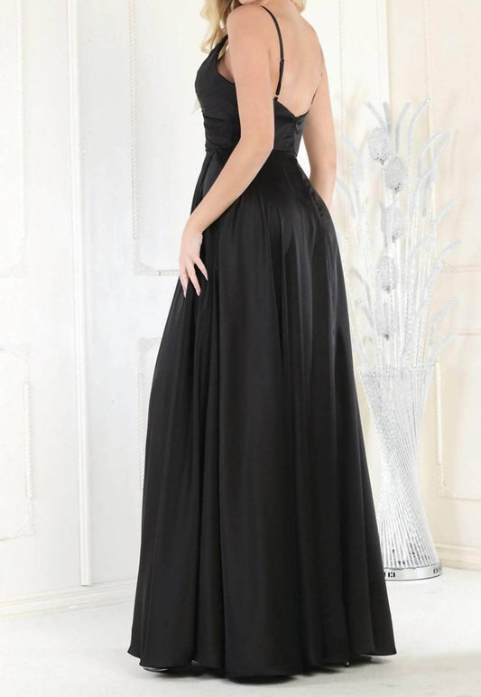 Sleeveless A-line Maxi Dress