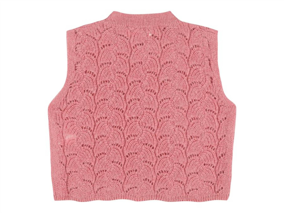 Kids Timor Knitted Spencer Vest