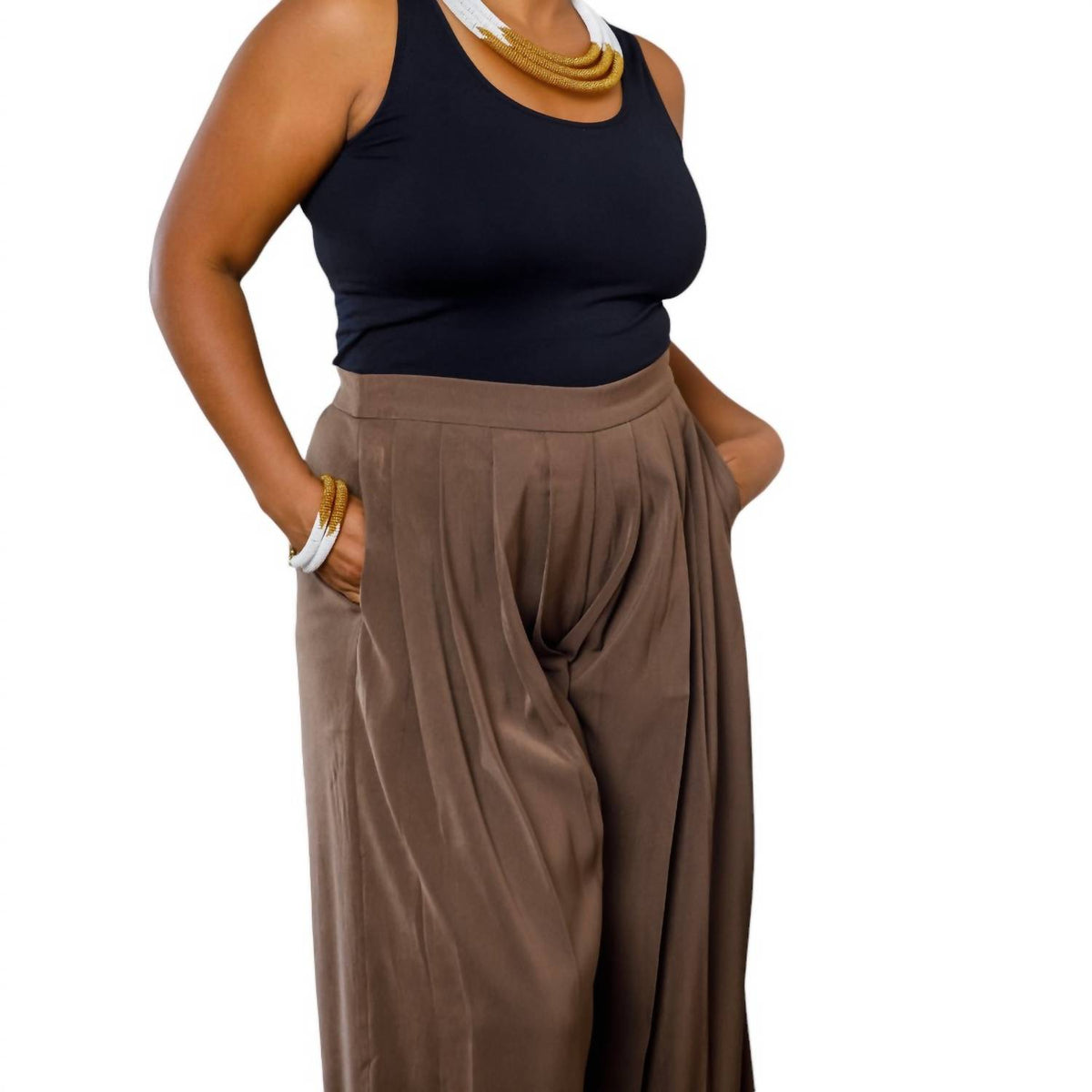 Women's Pleated Pants