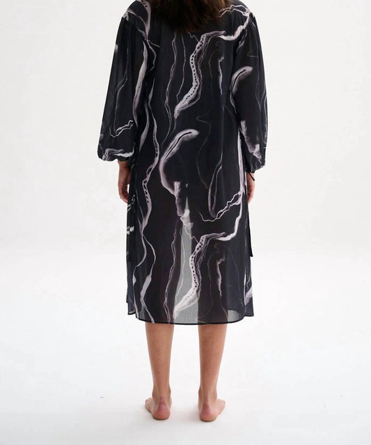 Classic Long Kimono Dress