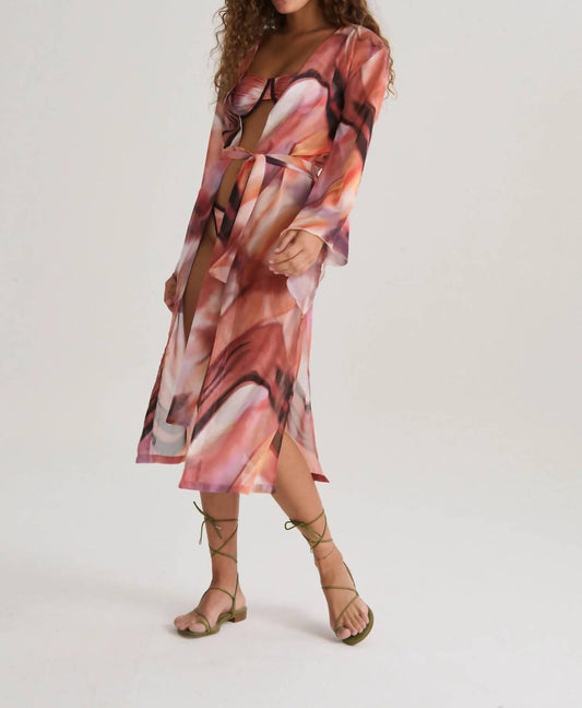 Women's Classic Long Kimono Dress