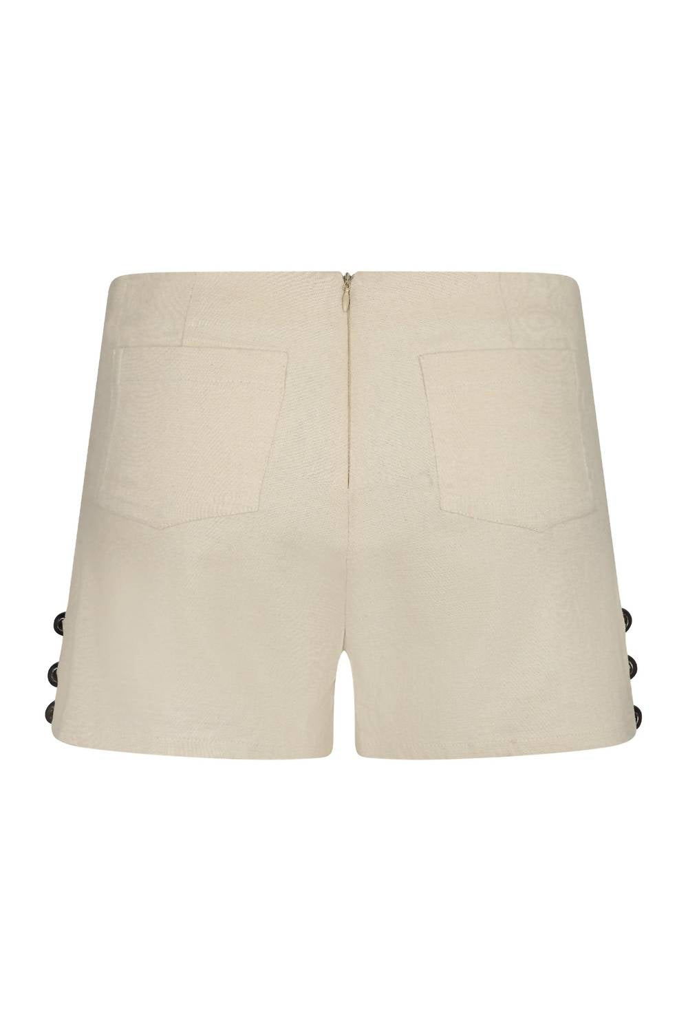 Women's Tropical Linen Low Rise Shorts
