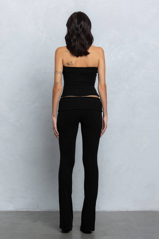 Jersey Tube Top & Pant Set