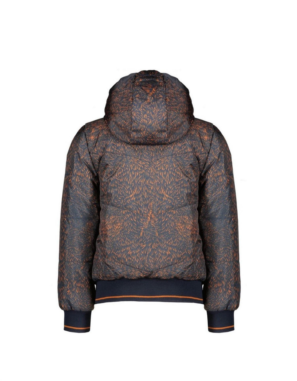 Reversible Hooded Bomber Jacket