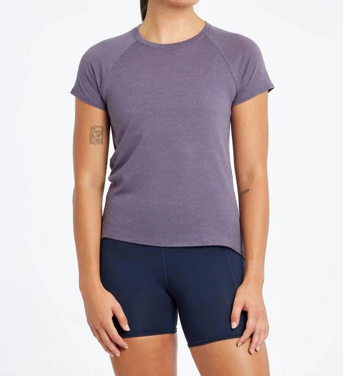 Flyout Short Sleeve Top
