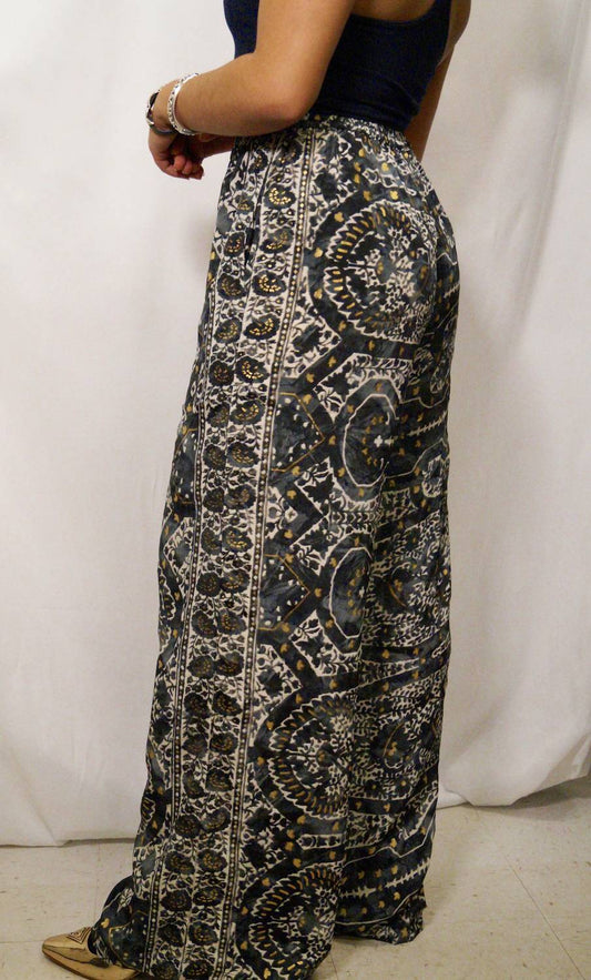 Wide-leg Accent Pant
